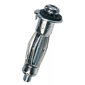 Easyfix Hollow Wall Anchors 6-13mm M5 x 43mm 10 Pack 1 Easyfix Hollow Wall Anchors 6-13mm M5 x 43mm 10 Pack