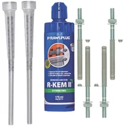 Rawlplug R-KEM11-175-KIT Styrene-Free Polyester Resin 175ml