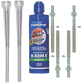 Rawlplug R-KEM11-175-KIT Styrene-Free Polyester Resin 175ml 1 Rawlplug R-KEM11-175-KIT Styrene-Free Polyester Resin 175ml